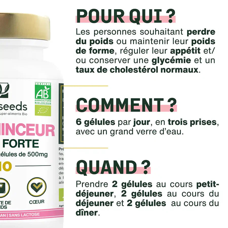 Cure Minceur Bio / 180 gélules